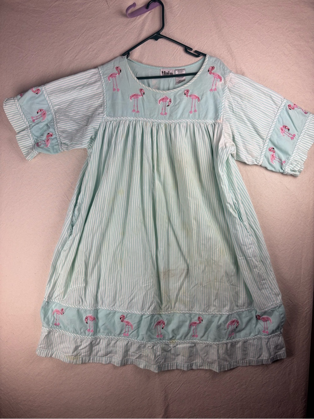 Main Street flamingo night gown women’s size 1x